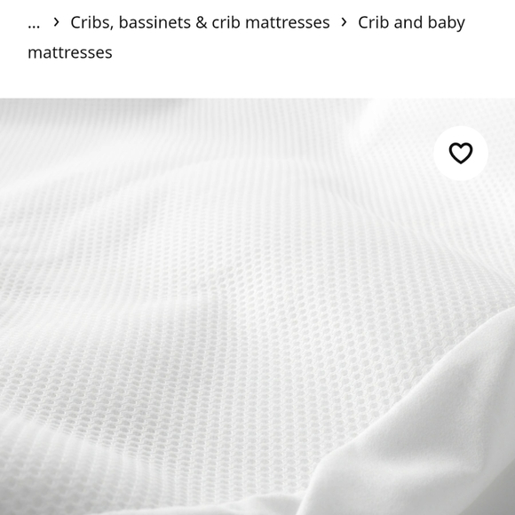 Crib Mattress protectors Includes 2 white, 70x132 cm (27 1/2x52") - Picture 5 of 13